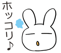 Melancholy Rabbit sticker #2039333