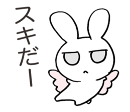 Melancholy Rabbit sticker #2039343