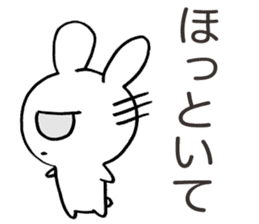 Melancholy Rabbit sticker #2039351