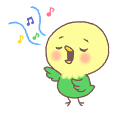 Happy Parrots bird sticker #2039441