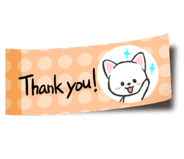 A tag cat(English) sticker #2040605