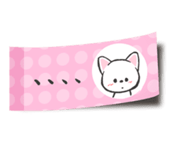A tag cat(English) sticker #2040613
