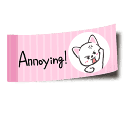 A tag cat(English) sticker #2040614