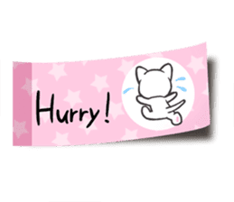 A tag cat(English) sticker #2040620