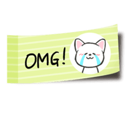 A tag cat(English) sticker #2040635