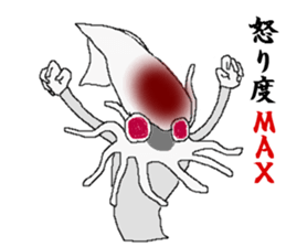 Squid sticker. sticker #2040781
