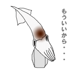 Squid sticker. sticker #2040784