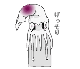 Squid sticker. sticker #2040800