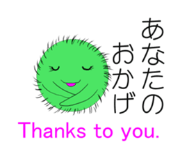 Happy MARIMO in HOKKAIDO sticker #2041126
