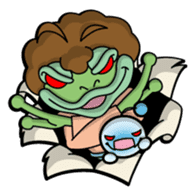 Three stickers from IZAH! village sticker #2041808