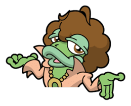 Three stickers from IZAH! village sticker #2041820