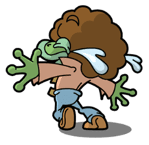 Three stickers from IZAH! village sticker #2041823