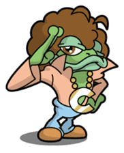 Three stickers from IZAH! village sticker #2041827