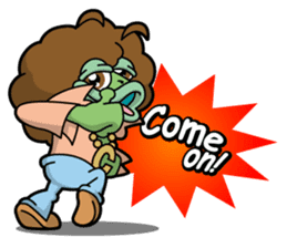 Three stickers from IZAH! village sticker #2041838