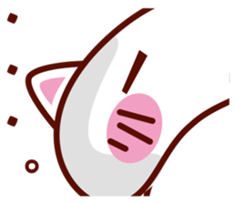 Lazy Cats sticker #2042023