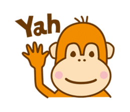 Orangutan"colon-chan" sticker #2042487