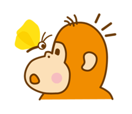 Orangutan"colon-chan" sticker #2042488