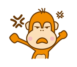 Orangutan"colon-chan" sticker #2042492