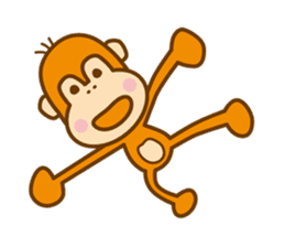 Orangutan"colon-chan" sticker #2042494