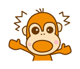 Orangutan"colon-chan" sticker #2042500