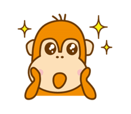Orangutan"colon-chan" sticker #2042503