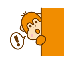 Orangutan"colon-chan" sticker #2042517