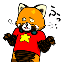 Lesser panda "Letsu". (JP ver) sticker #2043661