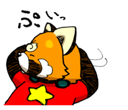 Lesser panda "Letsu". (JP ver) sticker #2043668