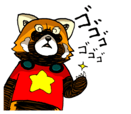 Lesser panda "Letsu". (JP ver) sticker #2043676