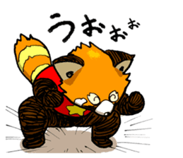 Lesser panda "Letsu". (JP ver) sticker #2043677