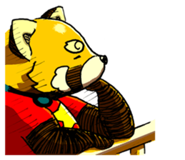 Lesser panda "Letsu". (JP ver) sticker #2043691
