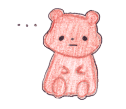 The heart-warming bear sticker #2043700