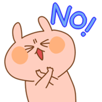 Fluffy rabbits sticker #2044014