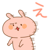 Fluffy rabbits sticker #2044018