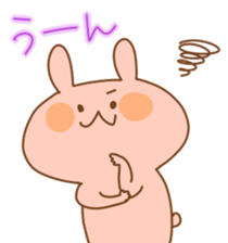 Fluffy rabbits sticker #2044019