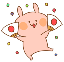 Fluffy rabbits sticker #2044023