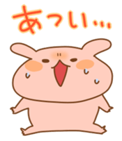 Fluffy rabbits sticker #2044033