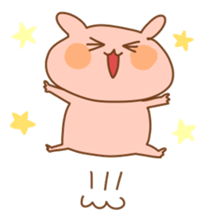 Fluffy rabbits sticker #2044035