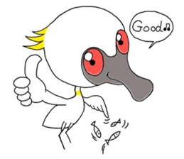 Black-faced Spoonbill sticker #2044373