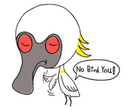 Black-faced Spoonbill sticker #2044374