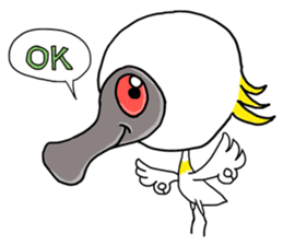 Black-faced Spoonbill sticker #2044382