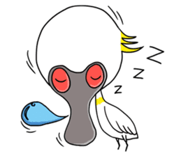 Black-faced Spoonbill sticker #2044385