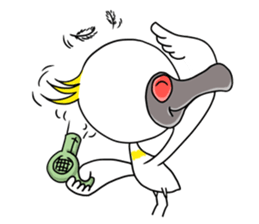 Black-faced Spoonbill sticker #2044390