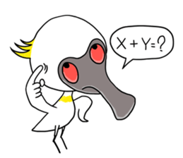 Black-faced Spoonbill sticker #2044395