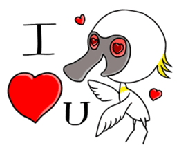 Black-faced Spoonbill sticker #2044401