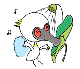 Black-faced Spoonbill sticker #2044402