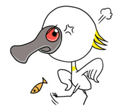 Black-faced Spoonbill sticker #2044405