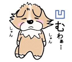 The long coat Chihuahua called coco. sticker #2044441