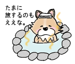 The long coat Chihuahua called coco. sticker #2044445