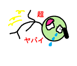 Hide 2 of the eyebrows sticker #2044710